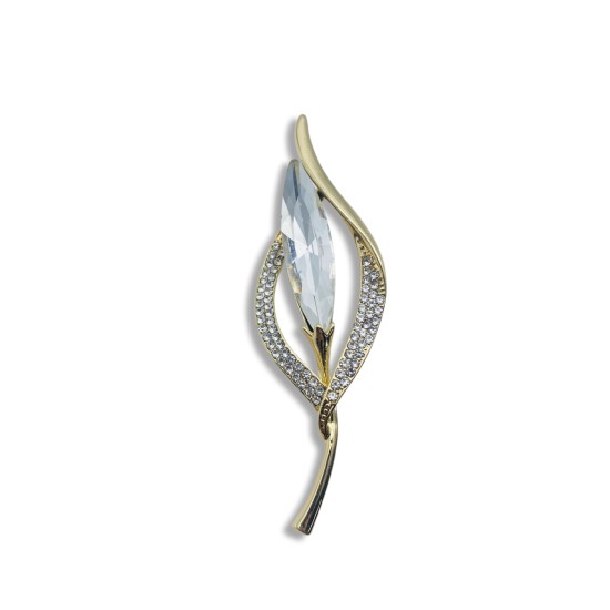Diamond brooch