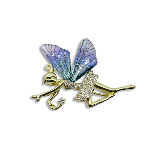 Fairy fairy brooch