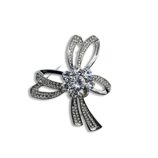 Bow brooch