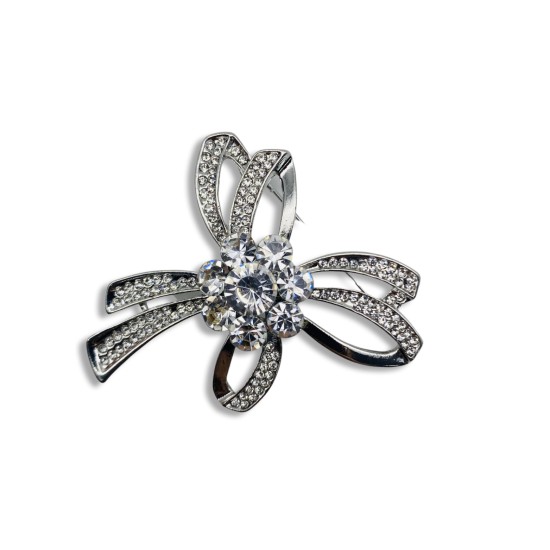 Bow brooch