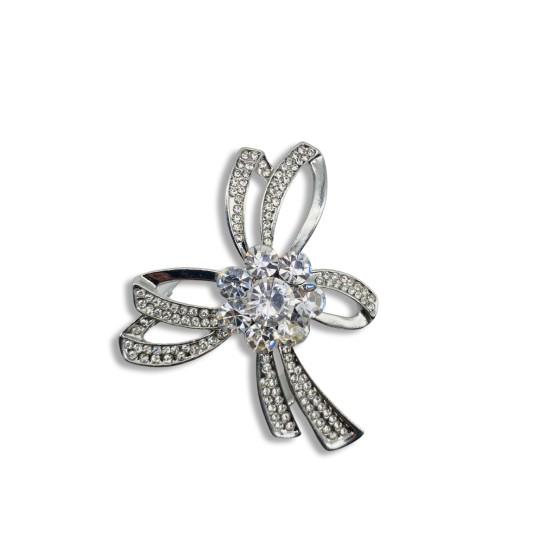 Bow brooch